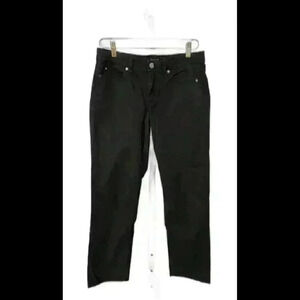 Calvin Klein jeans skinny crop size 6 black